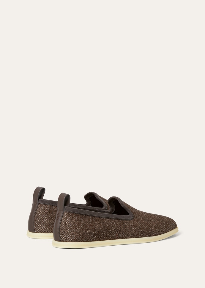 VENICE WALK FLAT WOOL SILK LINEN CHEVRON_FAQ2217_H12F_4