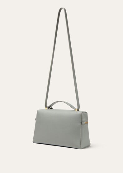 EXTRA BAG L27 LINEN CALF W/FLORAL CHARMS