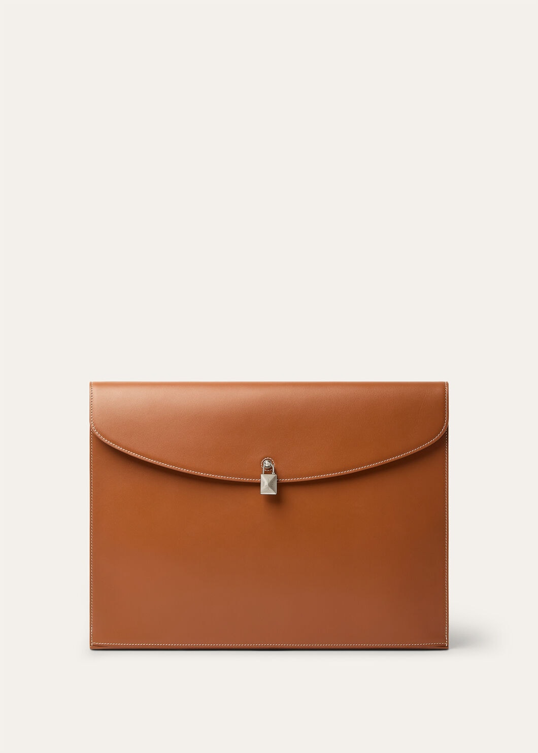 GUARDAROBA DOCUMENT HOLDER SADDLE LEATHER