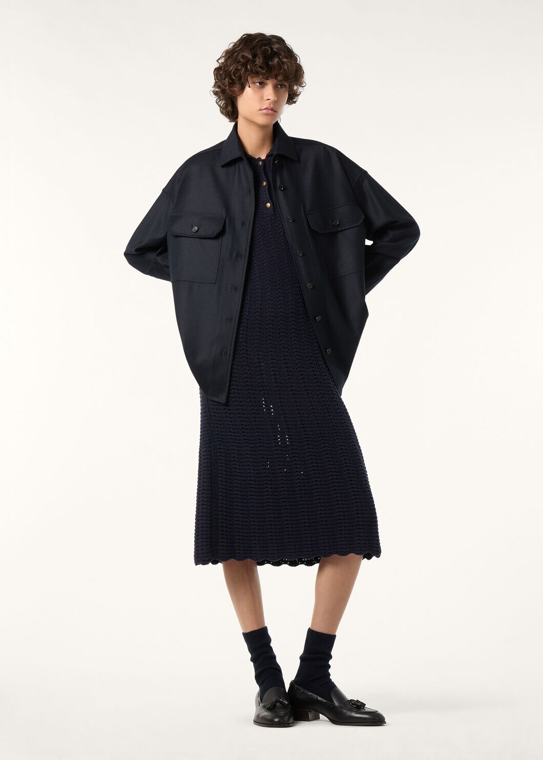 DARBY OVERSHIRT WOOL CASH FLANNEL