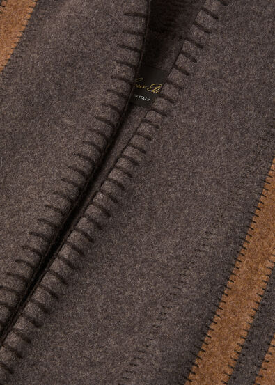 KIRK SB COAT INTARSIA STRIPES