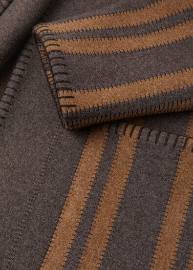 KIRK SB COAT INTARSIA STRIPES