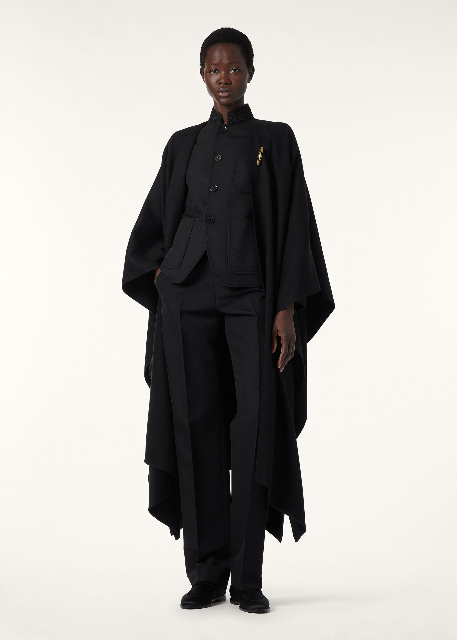 SPAGNA MINI EMBR. SB JACKET THISTLE FRIEZE CORNELY