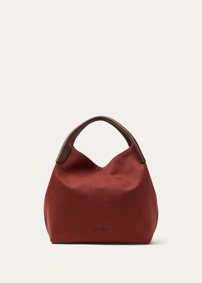 BALE LARGE CANVAS/ROUNDED LEATHER