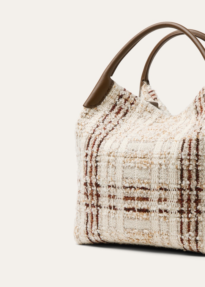 BALE LARGE CHECK TWEED/ROUNDED LEATHER_FAQ2311_B5NC_NR_6