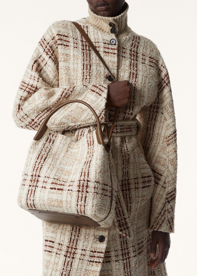 BALE LARGE CHECK TWEED/ROUNDED LEATHER_FAQ2311_B5NC_NR_2