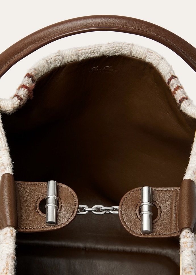 BALE LARGE CHECK TWEED/ROUNDED LEATHER_FAQ2311_B5NC_NR_5