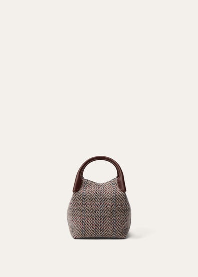 BALE MICRO CHEVIOT TWEED WOOL A/ROUNDED LTH