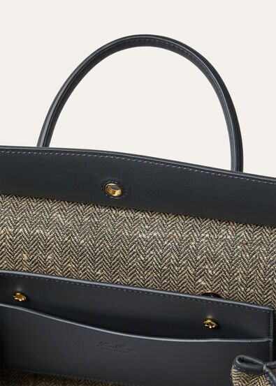 LOOM L25 WOOL LINEN SILK TWEED/ROUNDED LTH
