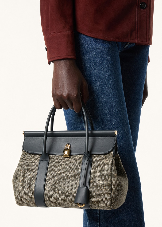 LOOM L25 WOOL LINEN SILK TWEED/ROUNDED LTH_FAQ2325_B5MU_NR_2