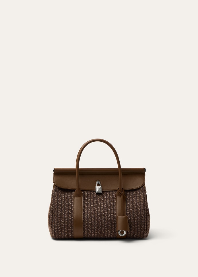 LOOM L25 PINSTRIPES TWEED/ROUNDED LEATHER_FAQ2337_B5NP_NR_3