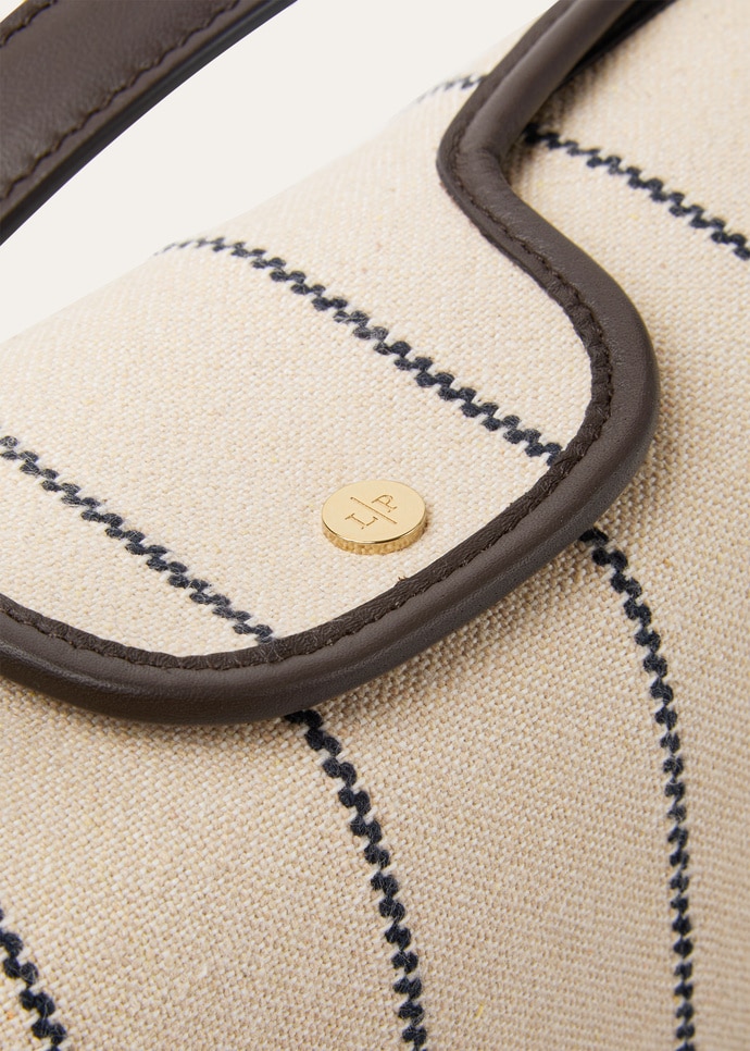 LP TRAVEL POUCH STRIPED CANVAS/ROUNDED LEATHER_FAQ2423_B5O2_NR_5