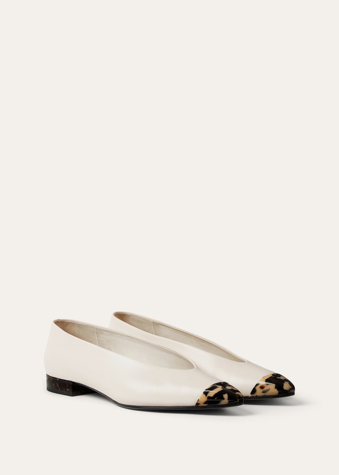 REBECCA CAP TOE BALL. LUX. CALF & MARBLE EFFECT AF_FAQ2426_F7M4_3