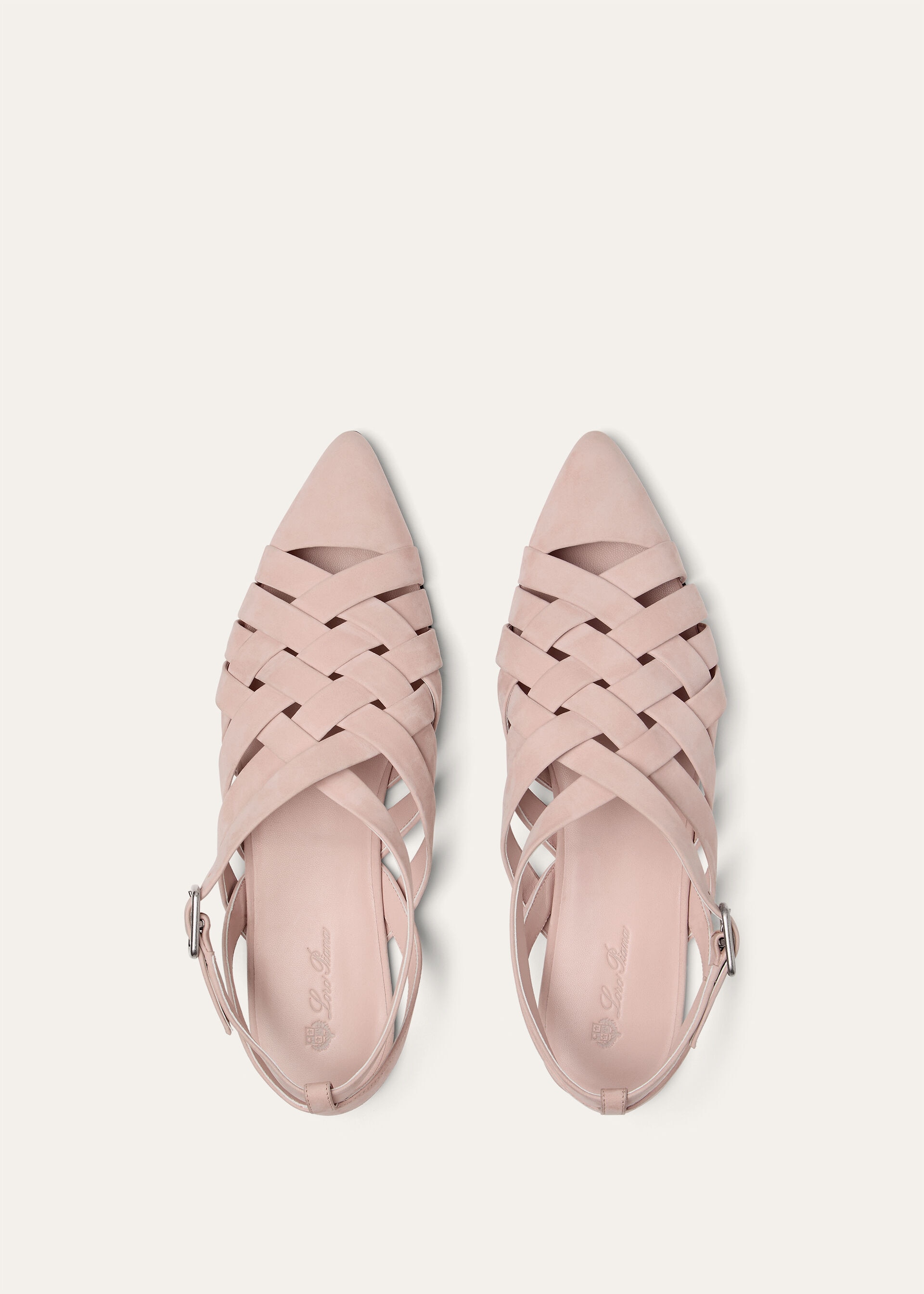 SILENE FLAT SANDAL SMOOTH NUBUCK CALF
