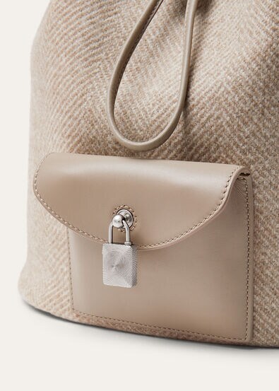 EXTRA DRAWSTRING BACKPACK L27 PECORAN CH GLC CR/RL