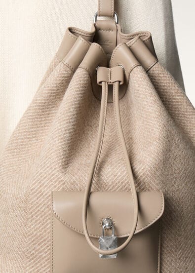 EXTRA DRAWSTRING BACKPACK L27 PECORAN CH GLC CR/RL