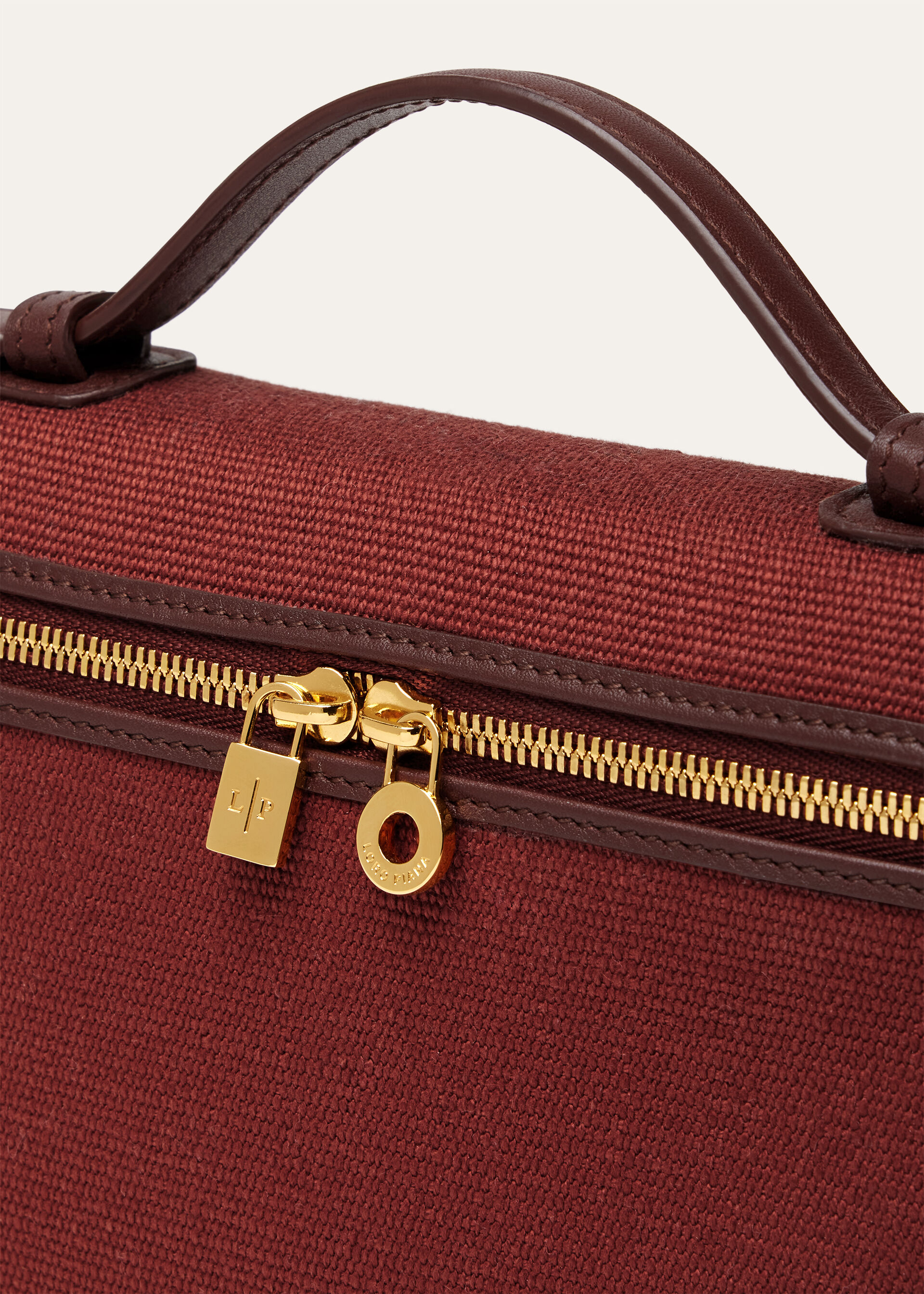 EXTRA POCKET L19 CANVAS/ROUNDED LEATHER