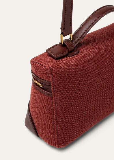EXTRA POCKET L19 CANVAS/ROUNDED LEATHER