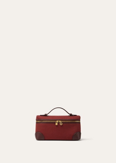 EXTRA POCKET L19 CANVAS/ROUNDED LEATHER