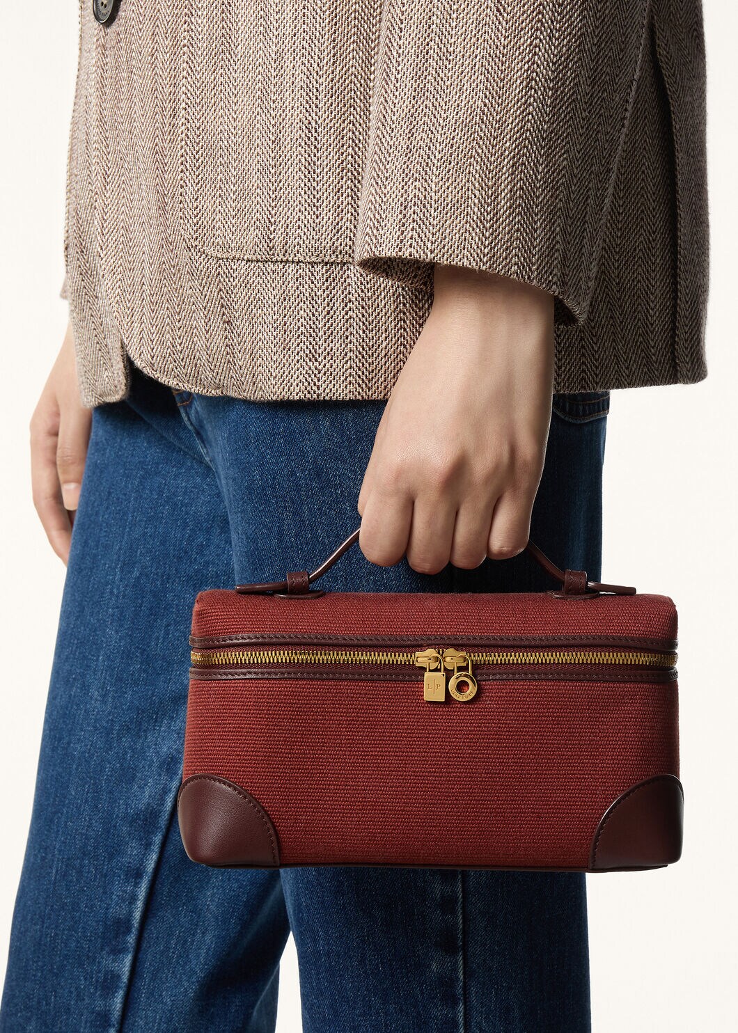 EXTRA POCKET L19 CANVAS/ROUNDED LEATHER