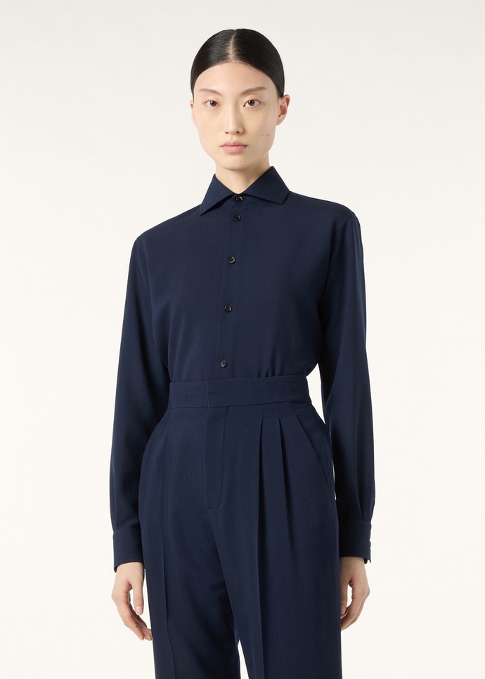 THEA CUTAWAY COLLAR SHIRT BREEZE WOOL_FAQ2450_W10V_3