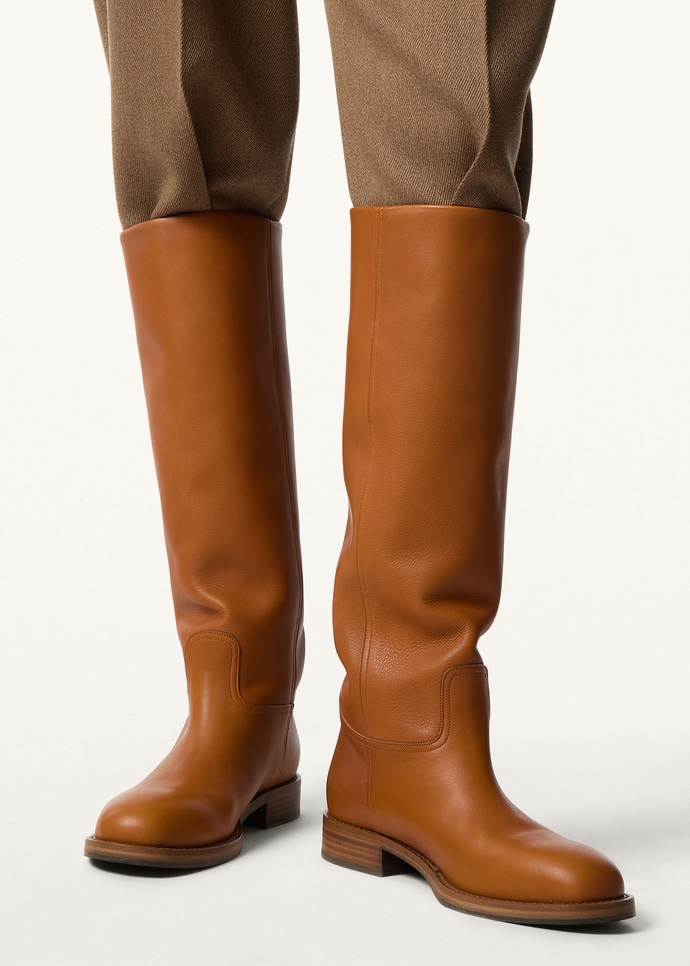 PABLO WALK HIGH BOOT SILKY LEATHER_FAQ2472_E0GG_1