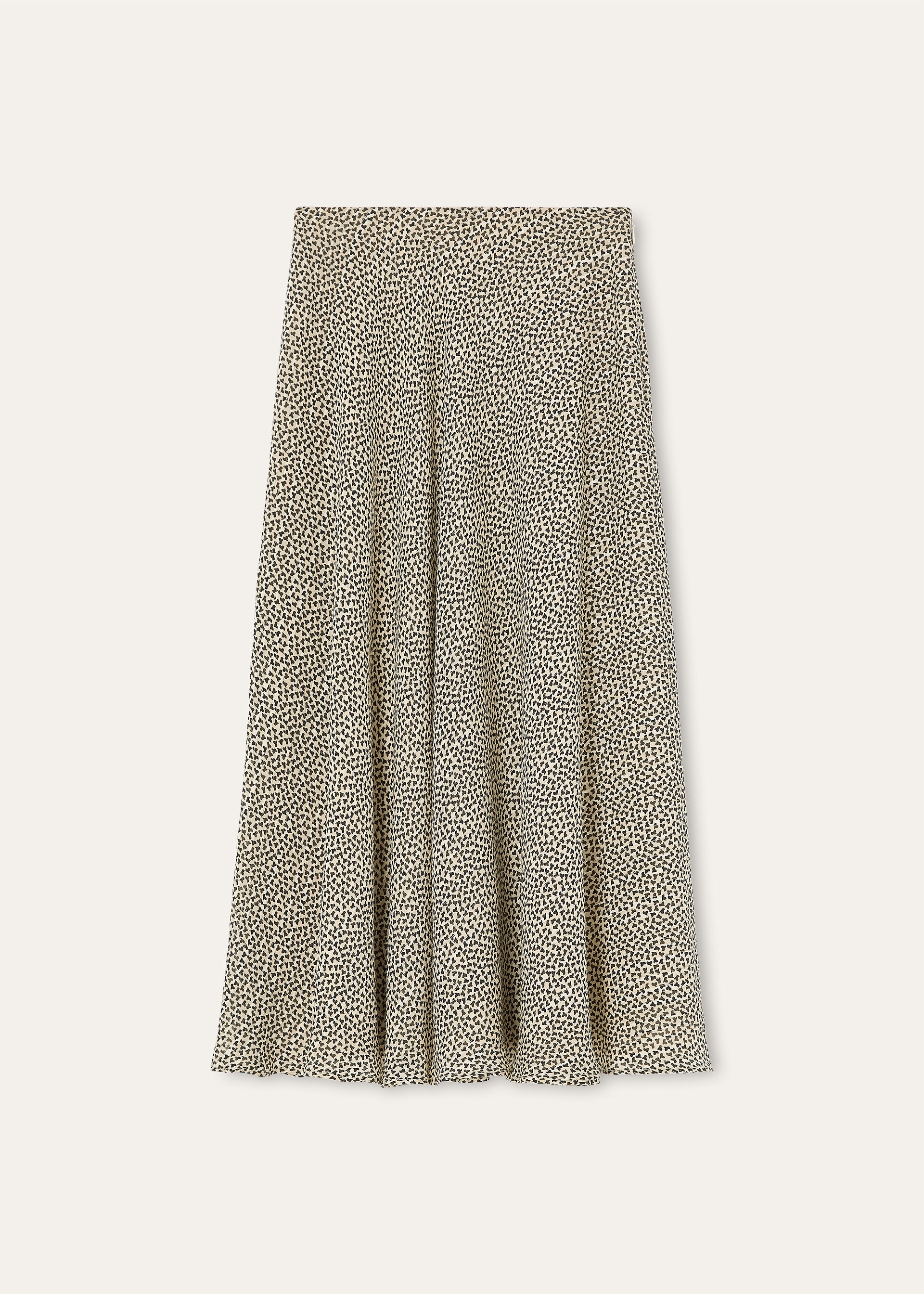 ERIKA SKIRT GOLDEN FOLIAGE SILK LAME'