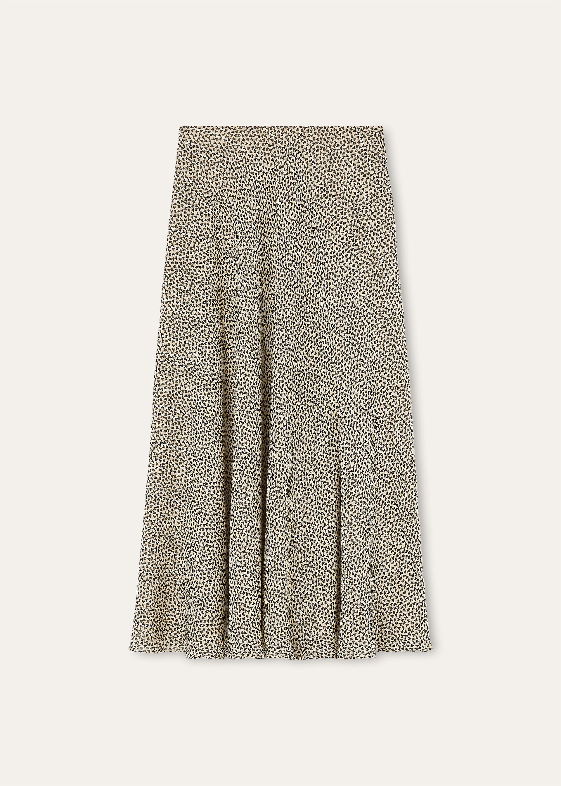 ERIKA SKIRT GOLDEN FOLIAGE SILK LAME'