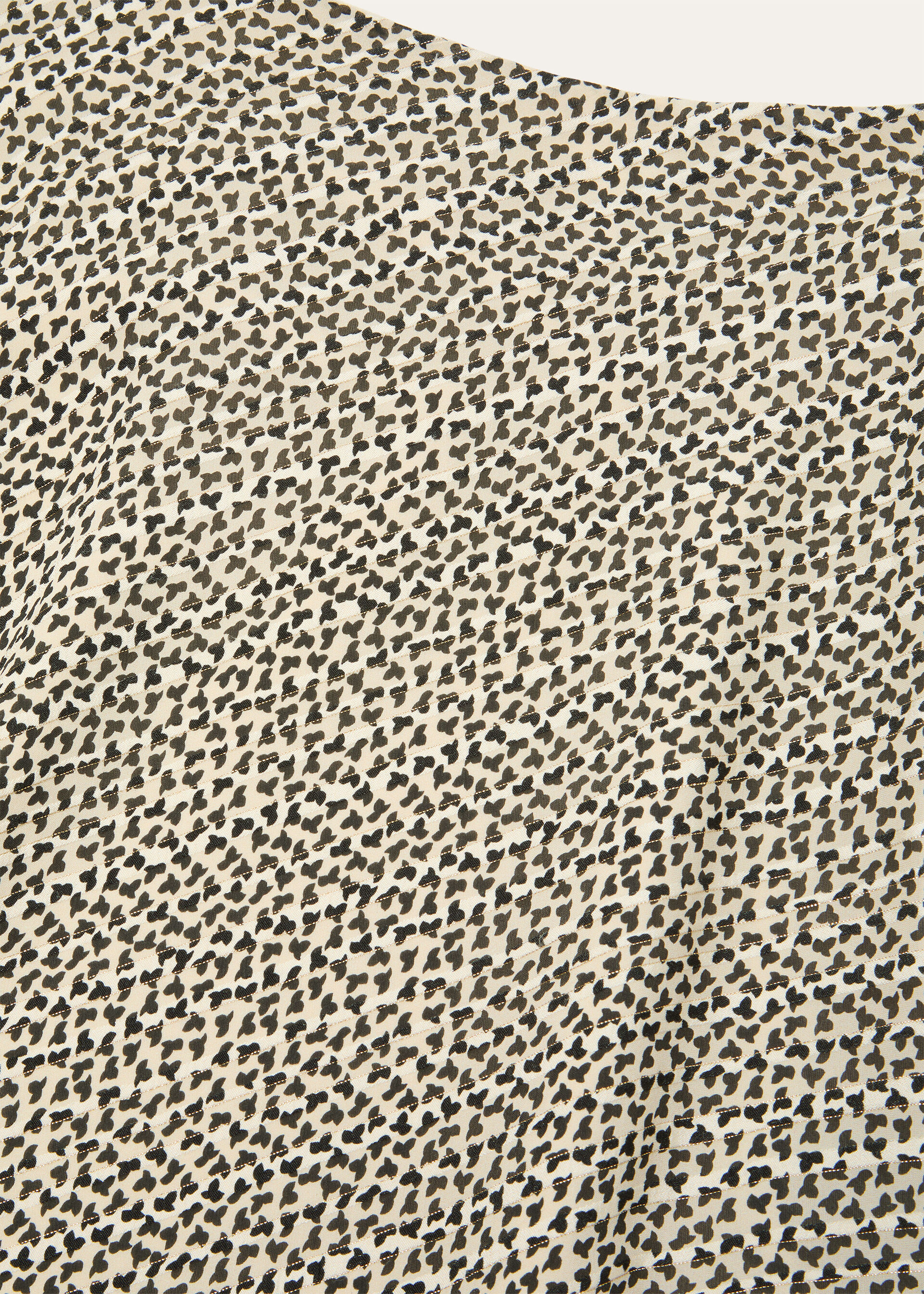 ERIKA SKIRT GOLDEN FOLIAGE SILK LAME'