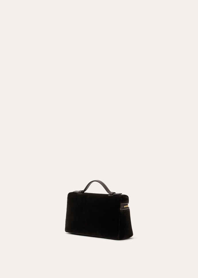 EXTRA POCKET L19 SILK VELVET/RND LEATHER CH LS_FAQ2519_B5OA_NR_4