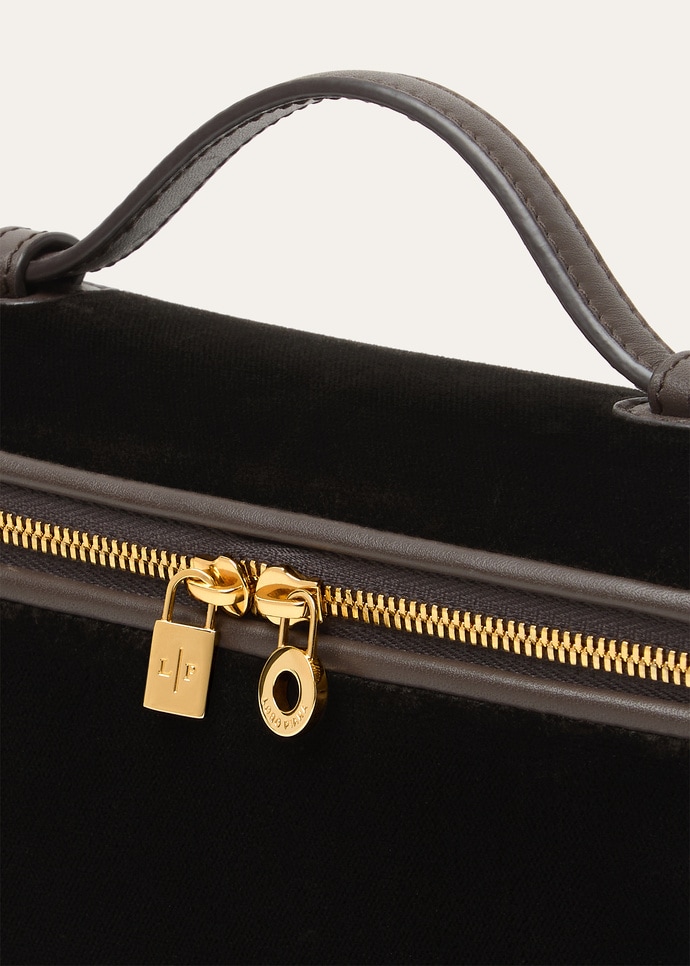 EXTRA POCKET L19 SILK VELVET/RND LEATHER CH LS_FAQ2519_B5OA_NR_8