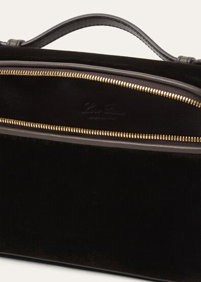 EXTRA POCKET L19 SILK VELVET/RND LEATHER CH LS