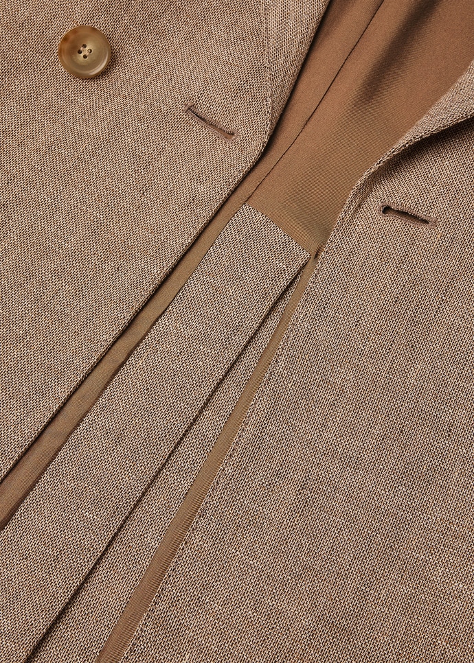 GENNY DB JACKET SARTORIAL LINEN CREPE_FAQ2532_D0XO_8