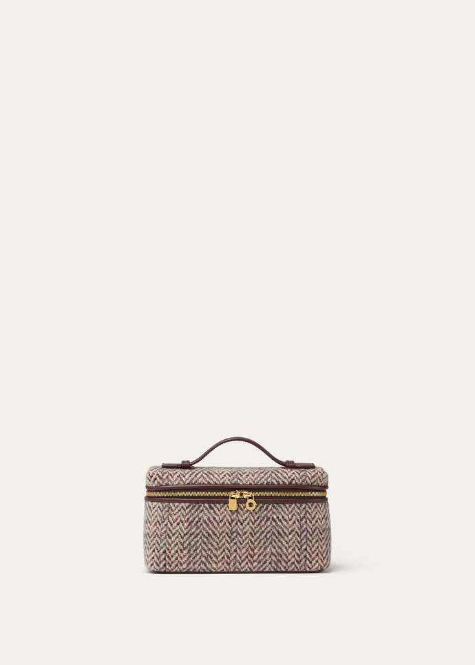 EXTRA POCKET L19 CHEVIOT TWEED WOOL/RNDD LTH CH LS_FAQ2542_B5OJ_NR_4
