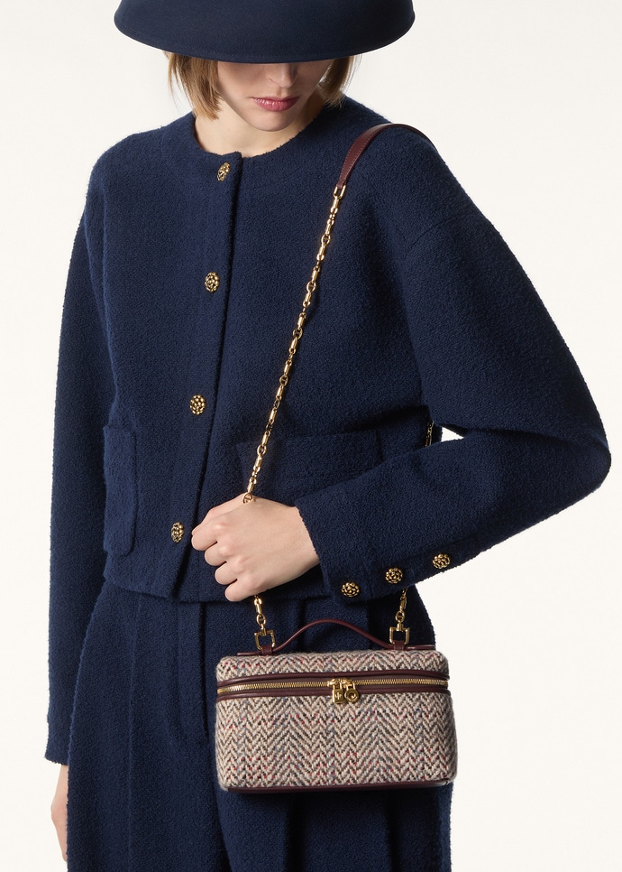 EXTRA POCKET L19 CHEVIOT TWEED WOOL/RNDD LTH CH LS_FAQ2542_B5OJ_NR_3