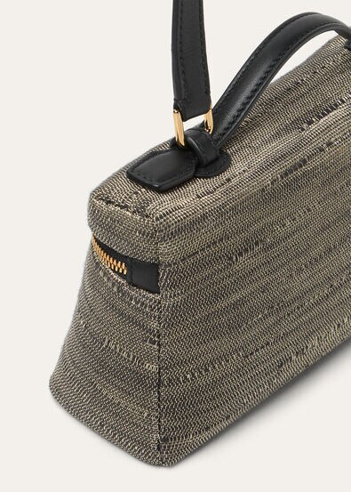 EXTRA POCKET L19 GOLDEN JACQUARD/RND LEATHER LS CH