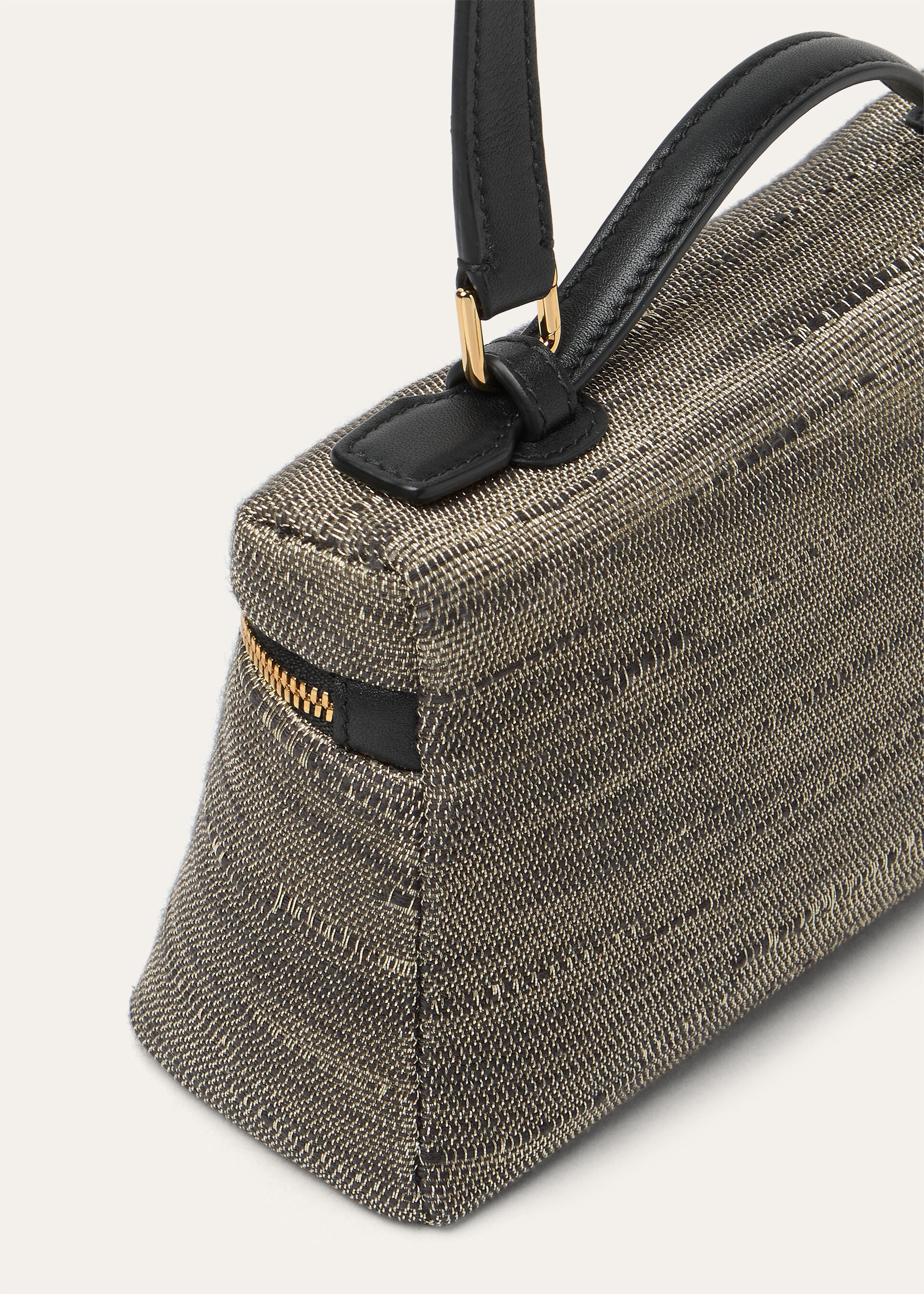 EXTRA POCKET L19 GOLDEN JACQUARD/RND LEATHER LS CH