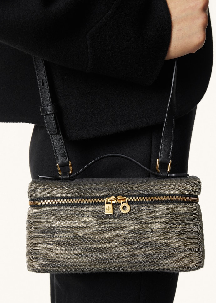 EXTRA POCKET L19 GOLDEN JACQUARD/RND LEATHER LS CH_FAQ2575_B5OL_NR_1