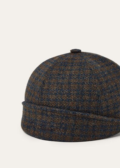 REVERS BASEBALL ELGIN CHECK CASH MOHAIR