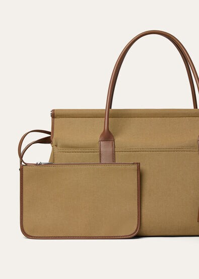 LOOM WEEKENDER L42 EQUESTRIAN PCKTS CANVAS/RND L