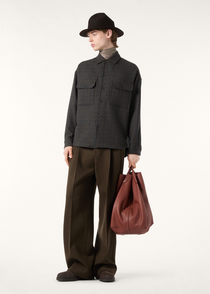 AMBROSE OVERSHIRT ELGIN CHECK_FAQ2613_F7A2_1