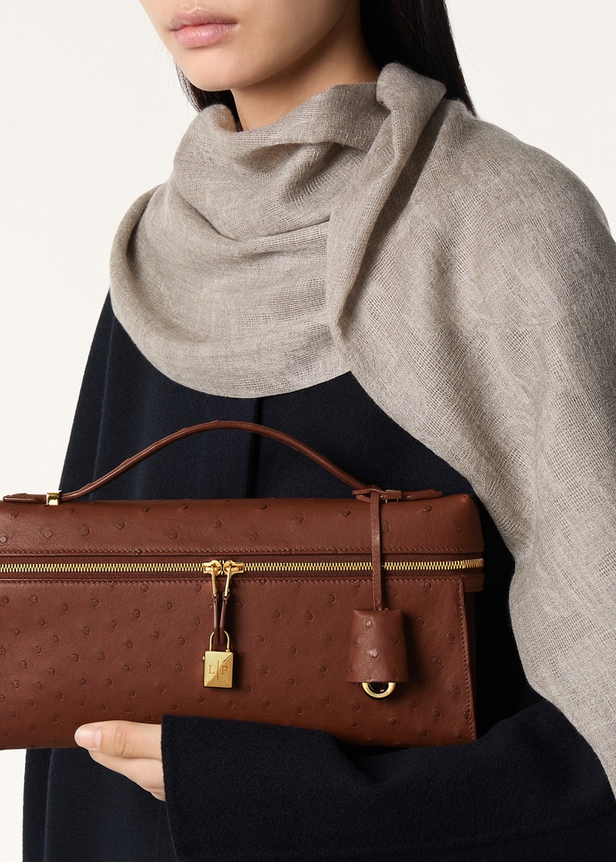 EXTRA CLUTCH L29 OSTRICH SADDLE FINISH_FAQ2623_H16I_NR_1