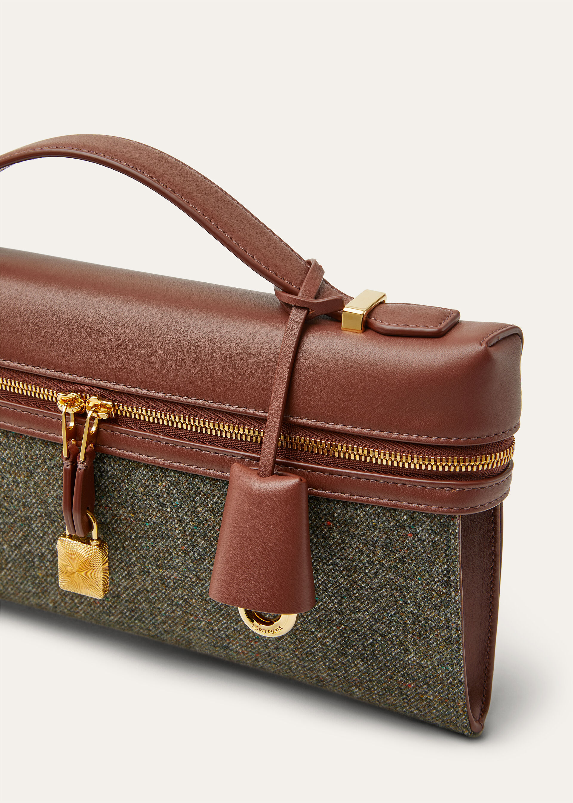 EXTRA CLUTCH L29 WISH CASH TWEED GUILLOCH CHARM/RL