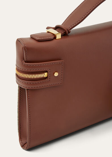 EXTRA CLUTCH L29 WISH CASH TWEED GUILLOCH CHARM/RL