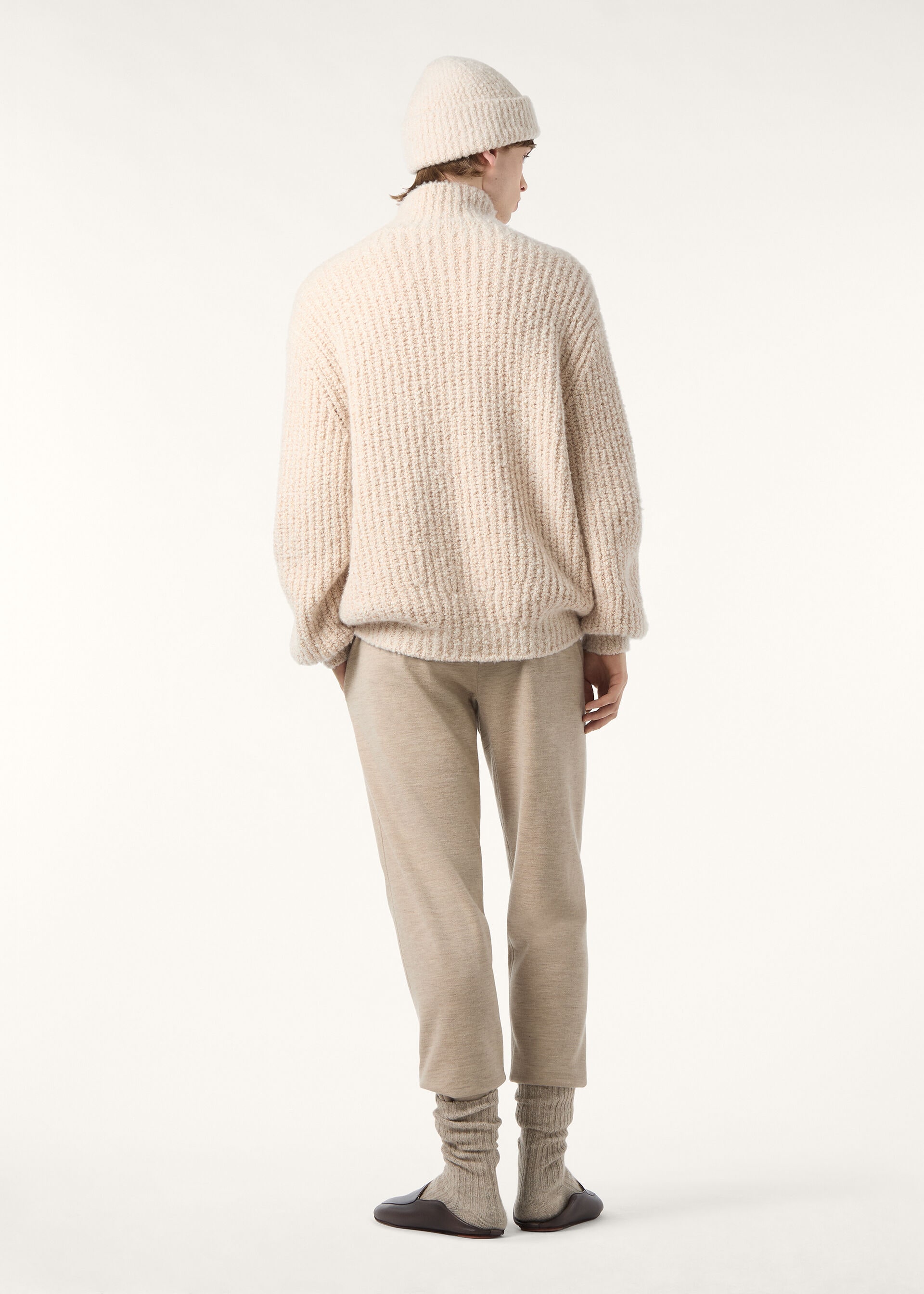 COCOONING FLUFFY CLOUD TURTLENECK CASH SILK GG 3