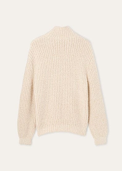 COCOONING FLUFFY CLOUD TURTLENECK CASH SILK GG 3