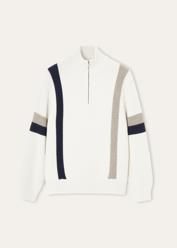 ROCKY MOUNTAINS HALFNECK SWEATER CASH GG 5_FAQ2674_F7NK_5