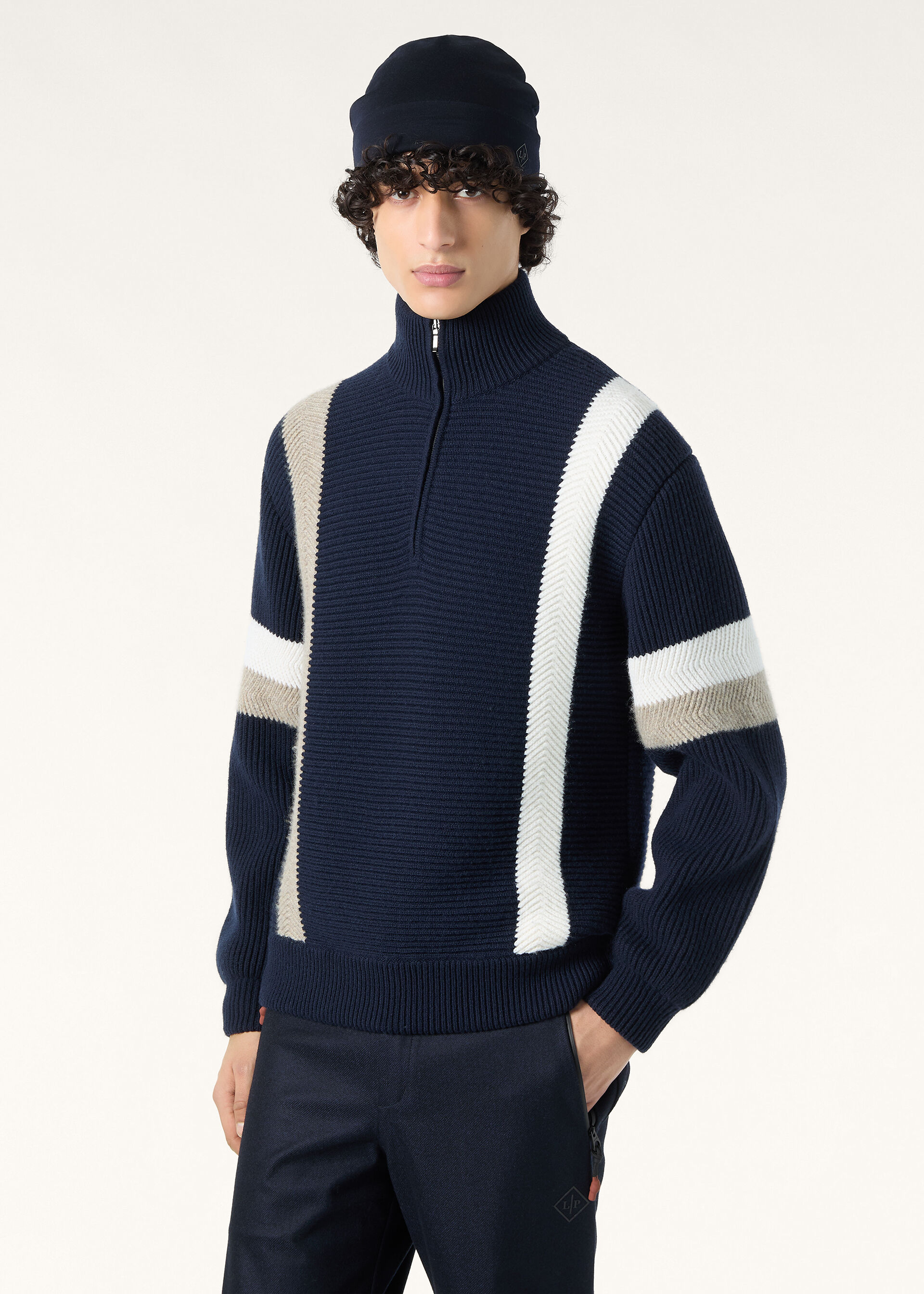 ROCKY MOUNTAINS HALFNECK SWEATER CASH GG 5