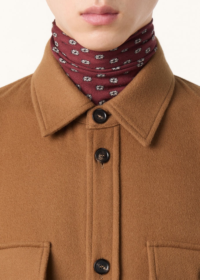 JIM OVERSHIRT VICUNA SILK DOUBLE RAIN_FAQ2692_E09Y_2