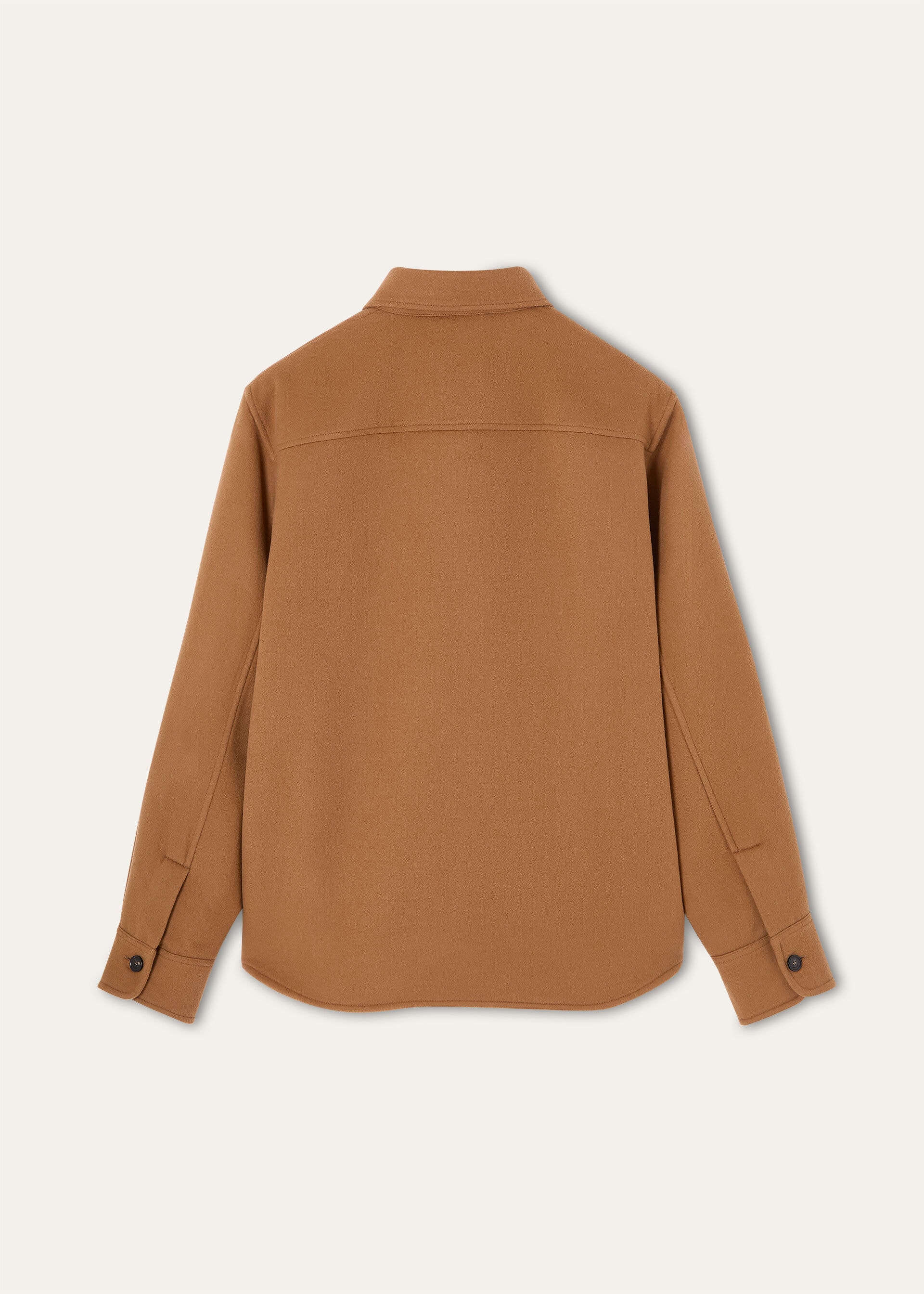 JIM OVERSHIRT VICUNA SILK DOUBLE RAIN